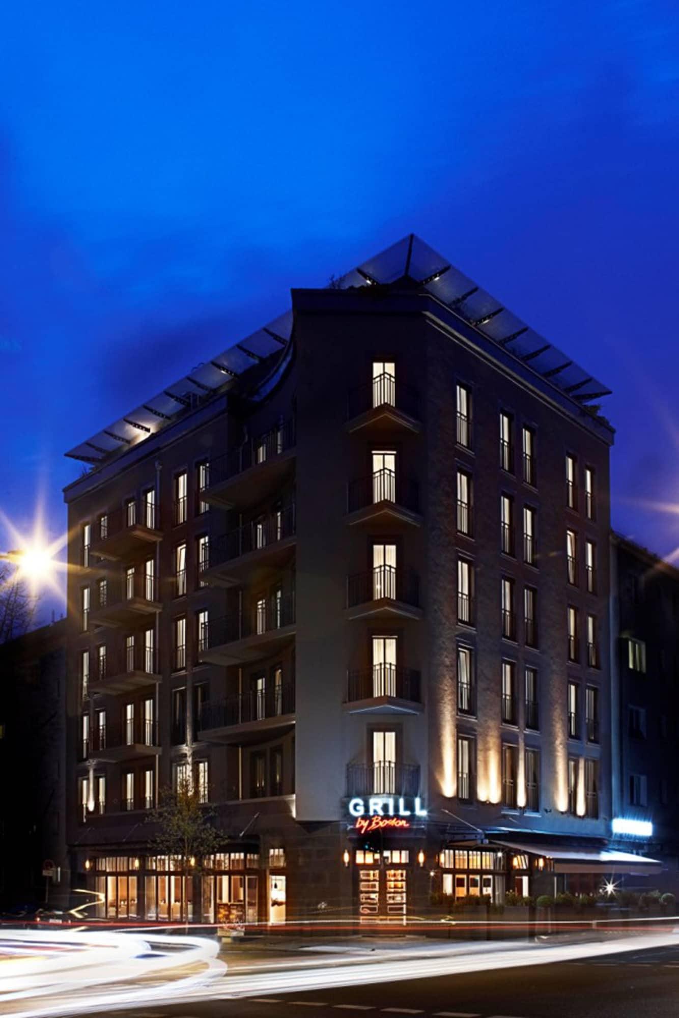 New Berlin Hotel Bagian luar foto